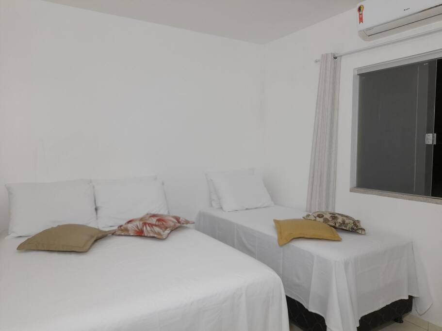 סנטה קרוז קברליה Apartamento Praia Coroa Vermelha Com Churrasqueira מראה חיצוני תמונה